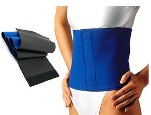 Waist Trimmer Belt Sweat Band Wrap Ab Stomach Weight Loss