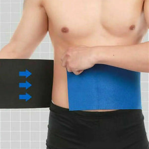 Waist Trimmer Belt Sweat Band Wrap Ab Stomach Weight Loss