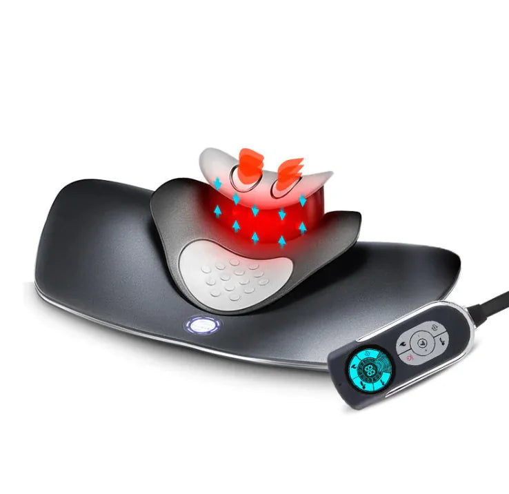 Medical Neck Massager Physiotherapy Hot Compress Curve