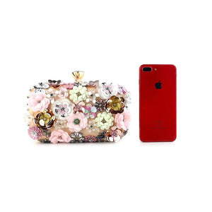 Luxury Flower Evening Bag